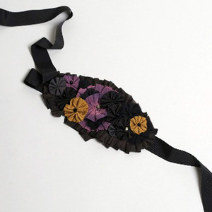 A fave with the buyers at Bendels:  the Cummberbund Belt from Nelle.  